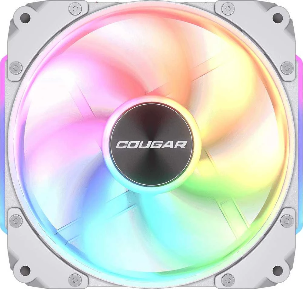 „Wentylator Cougar Apolar 120 ARGB“ atvirkštinio ašmens baltas laikiklis (CF-ARW12HW-RGB)