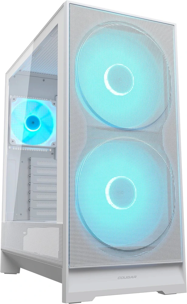 COUGAR CGR-5VA4W-RGB „Midi Tower“ Balta