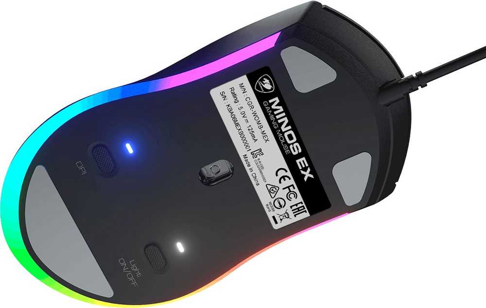 Pelė Cougar Minos EX (CGR-WOMB-MEX)