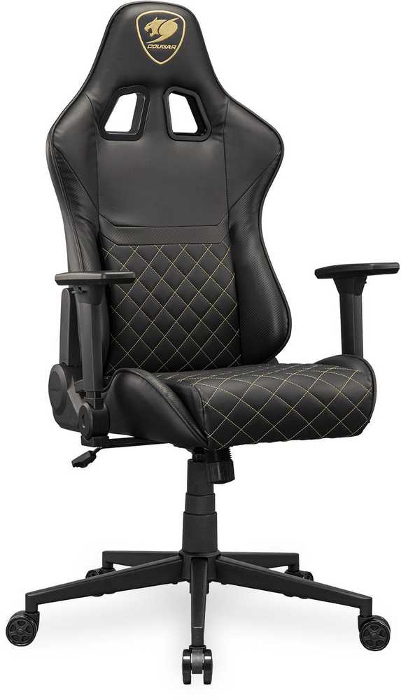 COUGAR žaidimų kėdė Armor One V2 auksinė, juoda