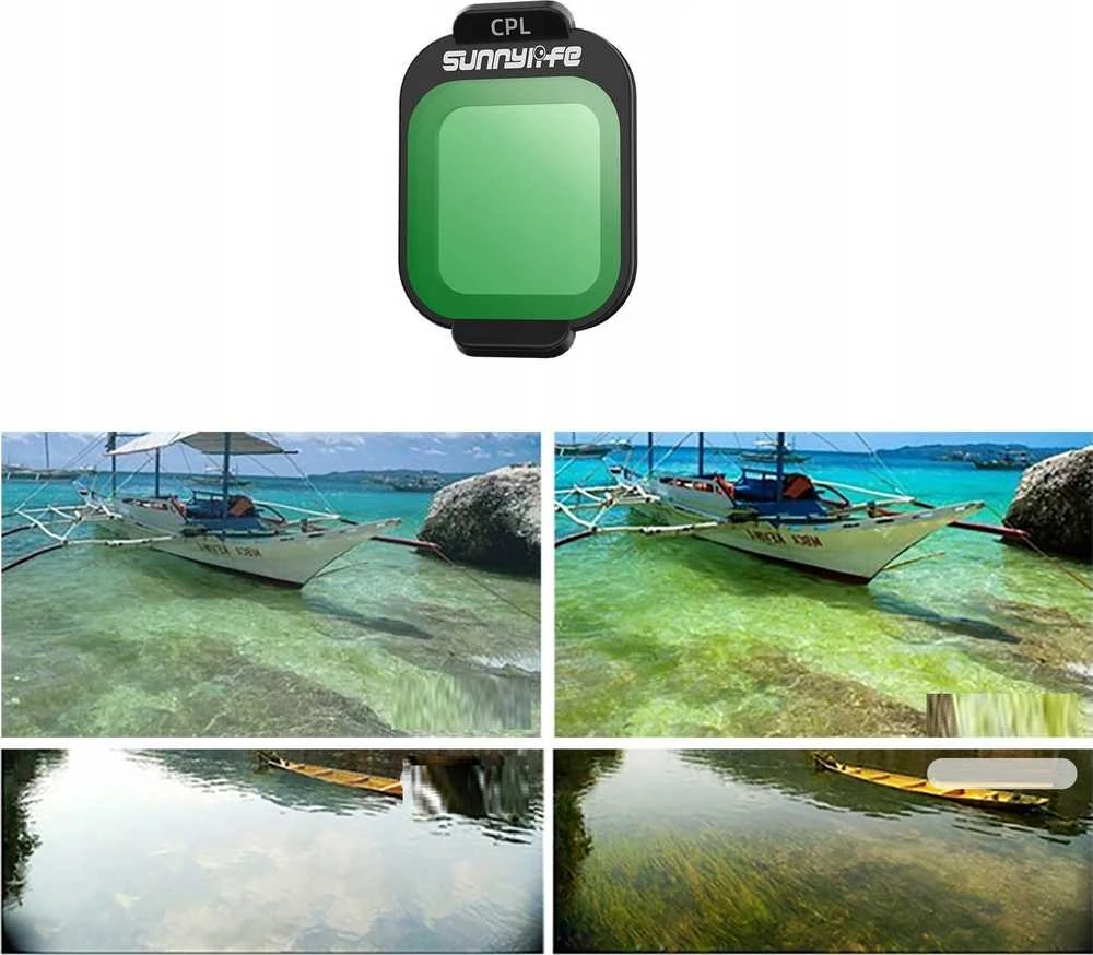 SunnyLife FILTRAS Poliarizacinis CPL dronui DJI FLIP / SunnyLife + Apsauginis dėklas / FI963
