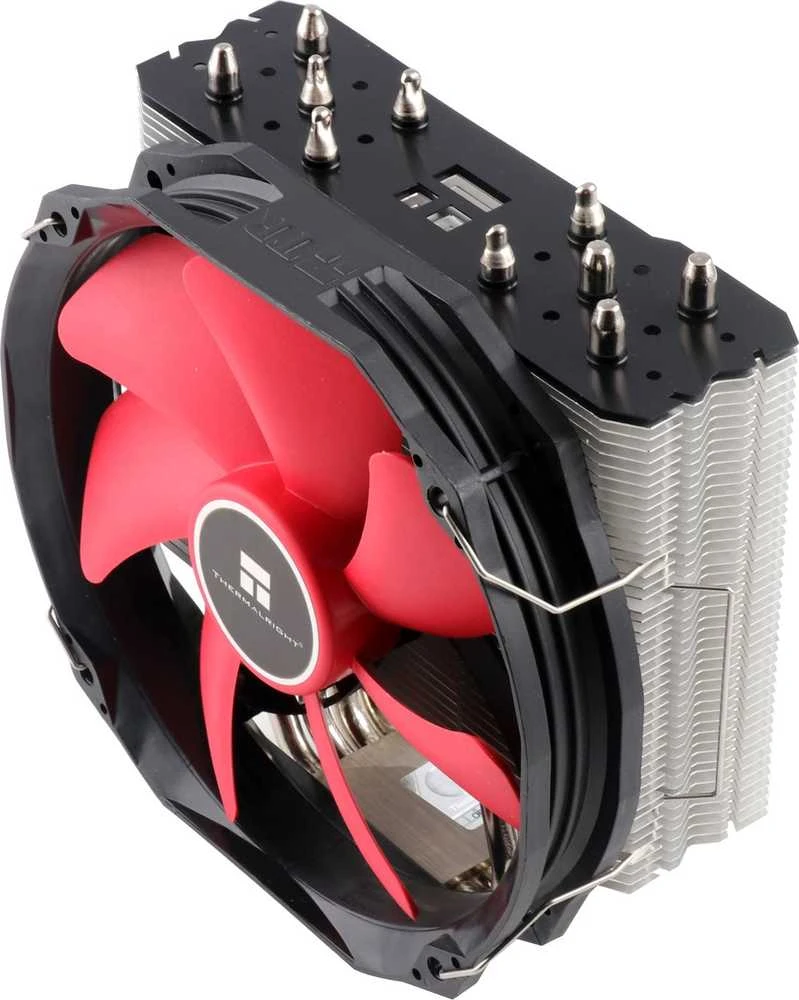 THR Thermalright TA140 Kompiuterio aušinimo sistema Procesorius Orinis aušintuvas 14 cm Pilka, Raudona