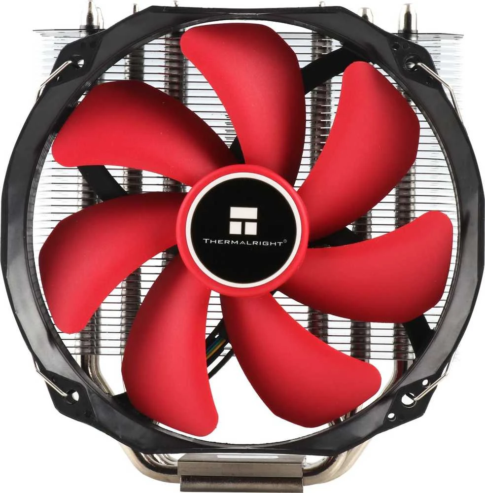 THR Thermalright TA140 Kompiuterio aušinimo sistema Procesorius Orinis aušintuvas 14 cm Pilka, Raudona