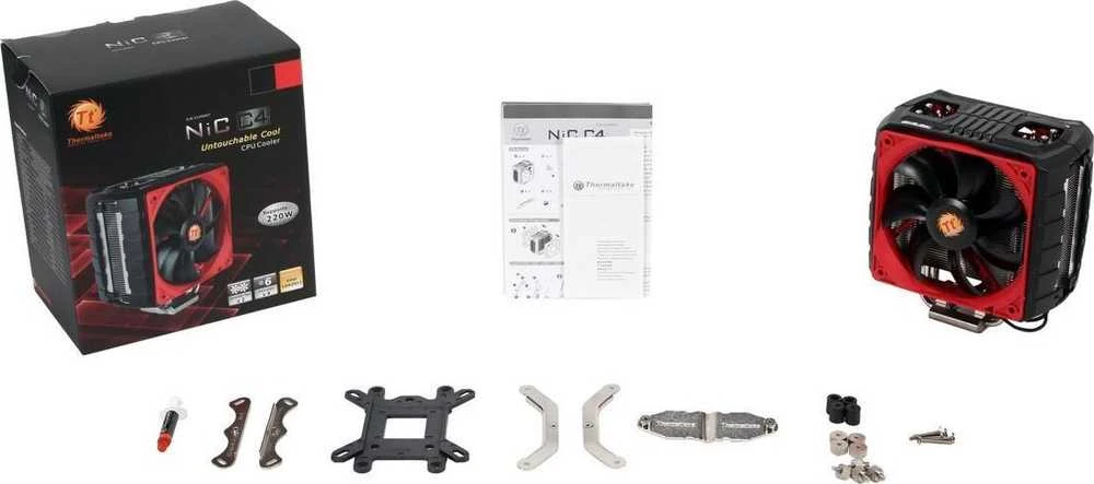 Aushinimo procesorius Thermaltake NiC C4 CLP0607 (AM2, AM2+, AM3, AM3+, FM1, LGA 1150, LGA 1155, LGA 1356, LGA 2011, LGA 775)