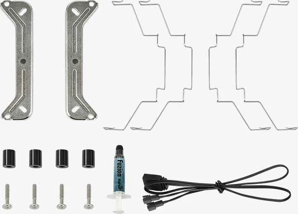 Procesoriaus Aušintuvas - Aerocool Rime 4 12 cm Juodas
