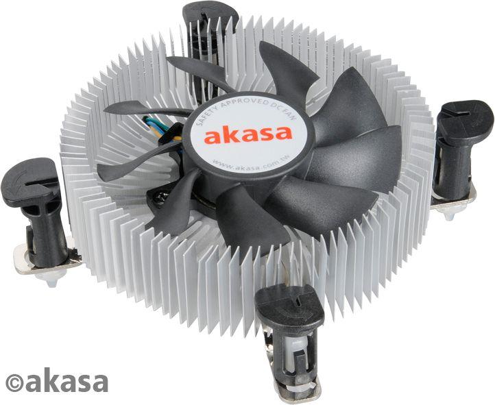 „Akasa AK–CCE–7106HP“ žemo profilio procesoriaus aušintuvas „Intel“ – 74 mm