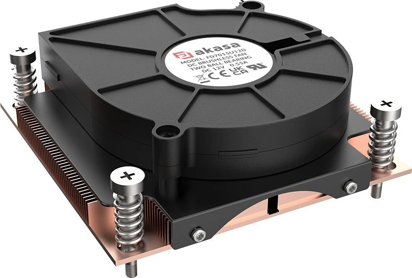 CPU aušintuvas Akasa 1U Intel LGA 1700 (AK-CC7406BP01)
