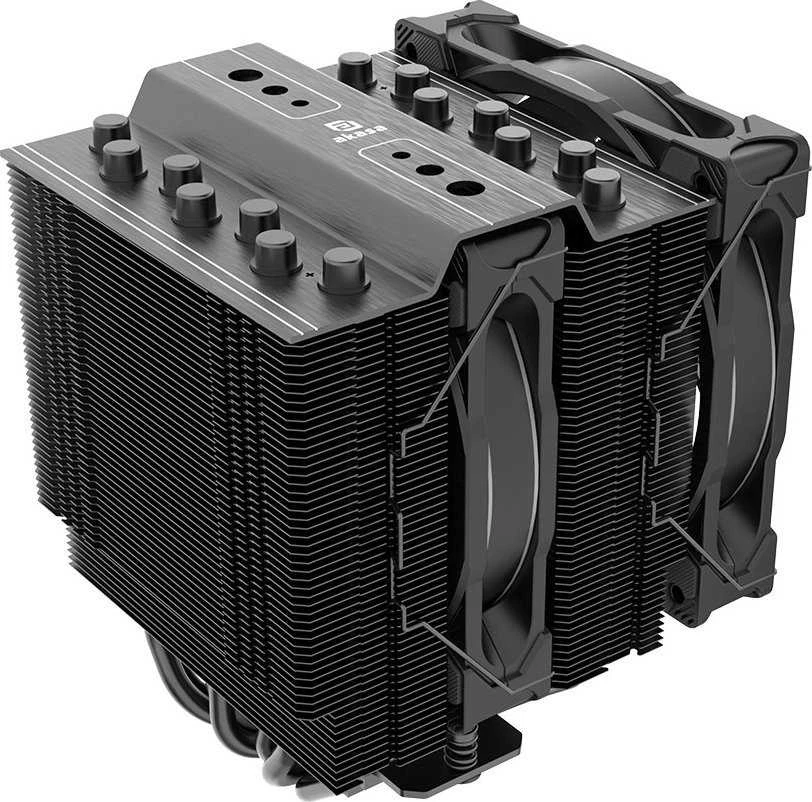 Galimas Akasa Soho H7 Dual Tower Cooler CPU, ARGB – 120 mm