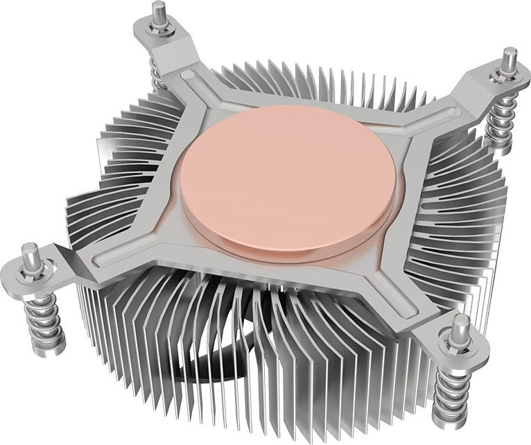 Akasa low profile procesoriaus aušintuvas, Intel LGA1700 - Kupfer und Aliuminio