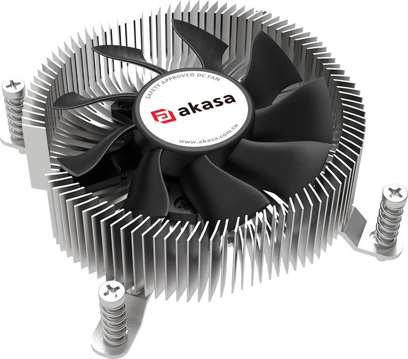 Akasa low profile procesoriaus aušintuvas, Intel LGA1700 - Kupfer und Aliuminio