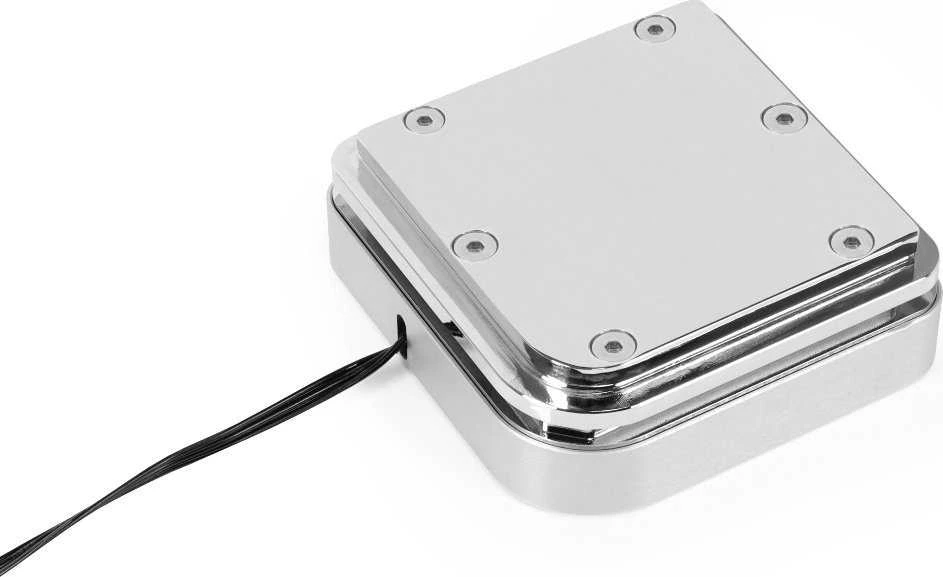 Alphacool Core 1 Aurora CPU cooler, ARGB – Sidabrinis
