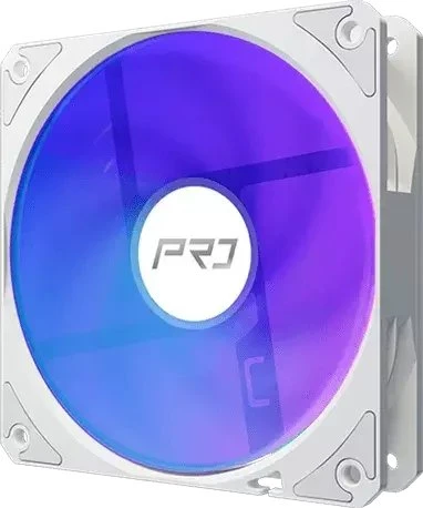 ASRock Pro Baltas 360 ARGB aušinimas