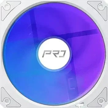 ASRock Pro Baltas 360 ARGB aušinimas