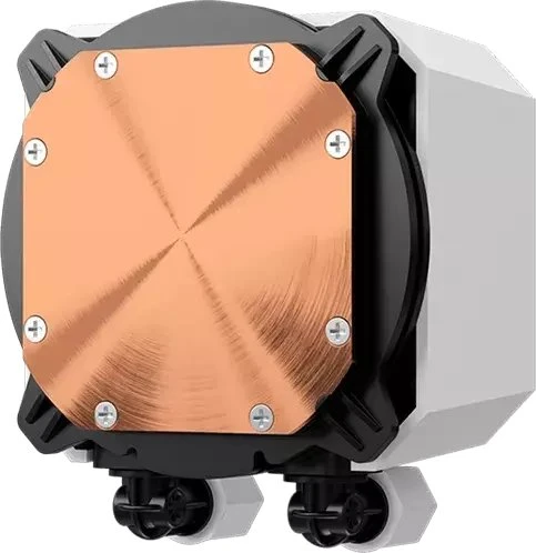 ASRock Pro Baltas 360 ARGB aušinimas