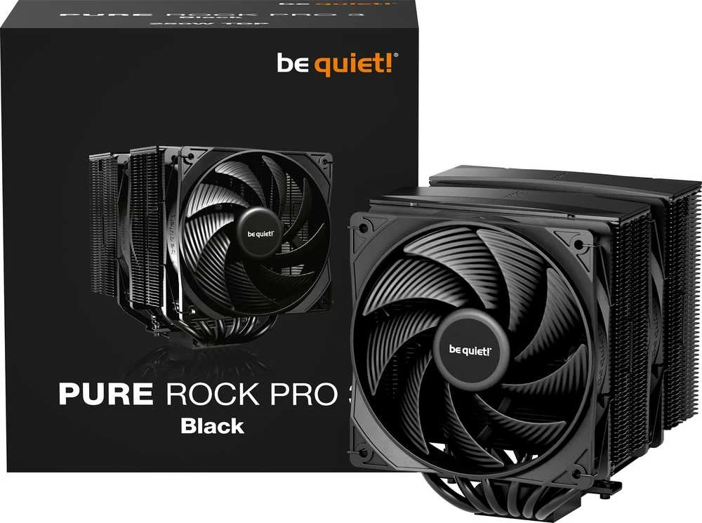 be quiet! Pure Rock Pro 3, juoda