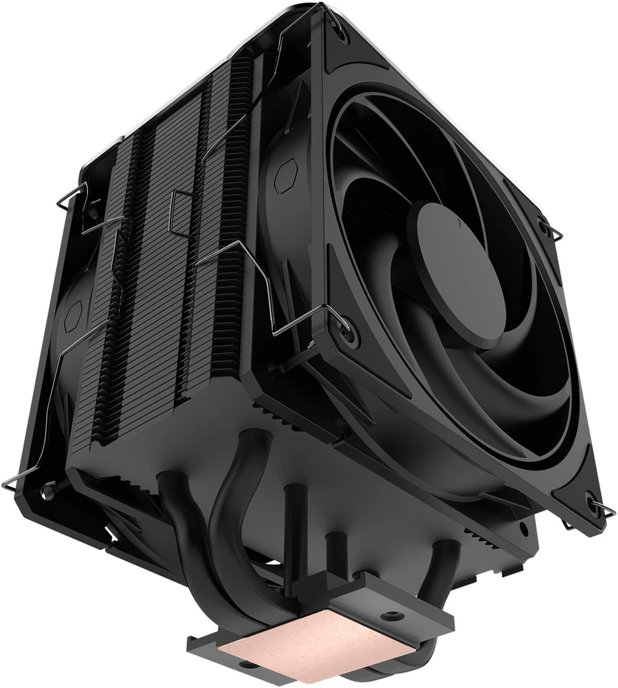 COL Cooler Master V4 Alpha 3DHP Juodas Procesorius Orinis aušintuvas 12 cm Juoda 1 vnt