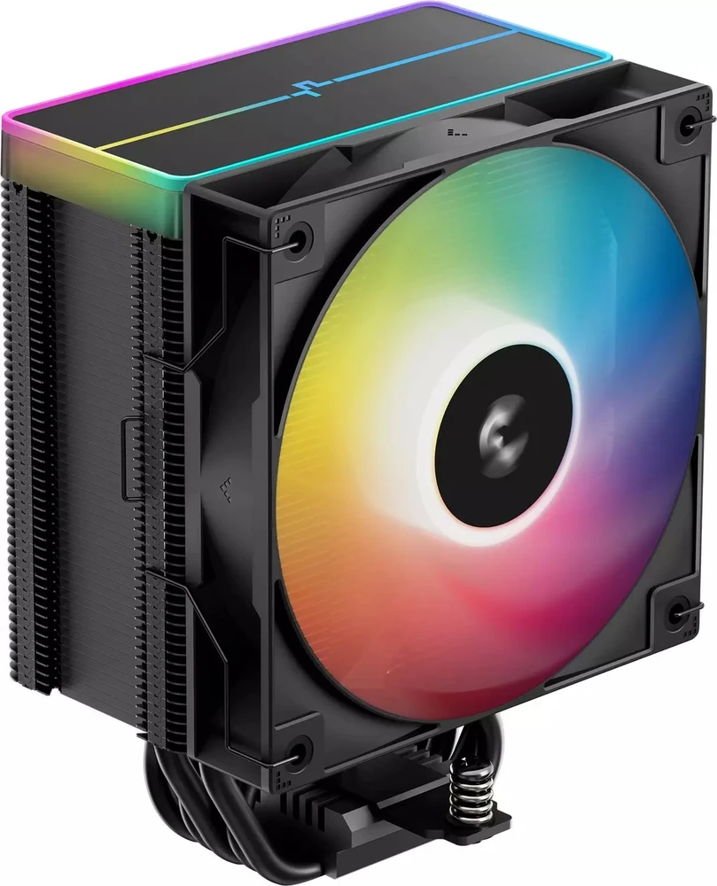 Deepcool AG500 BK ARGB V2 su šviečiančiu ventiliatoriumi
