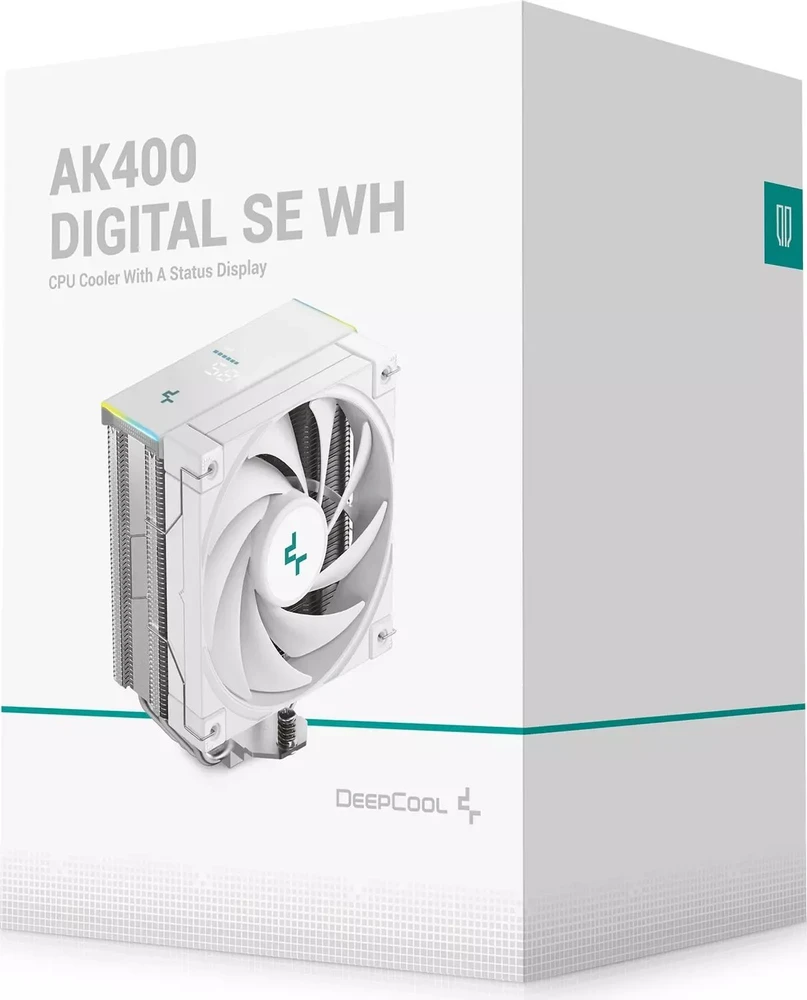 „DeepCool AK400 DIGITAL SE WH“ aušinimas