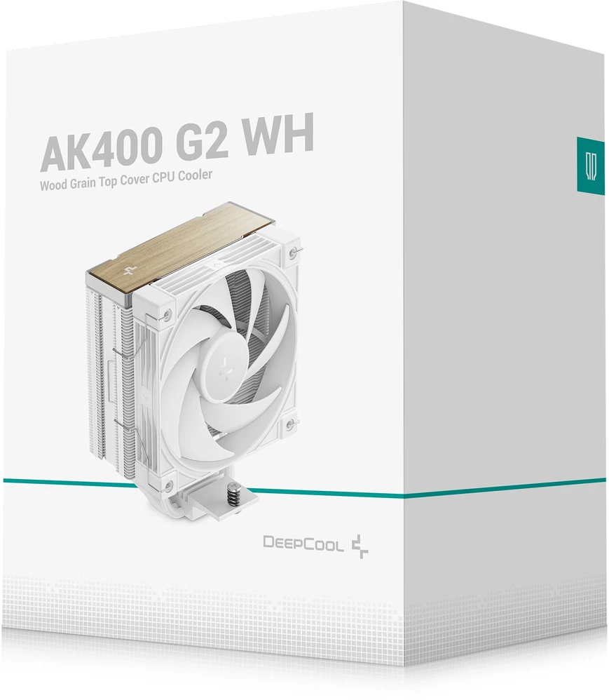 „Deepcool“ procesoriaus oro aušintuvas | AK400 G2 WH | Baltas | Intel, AMD