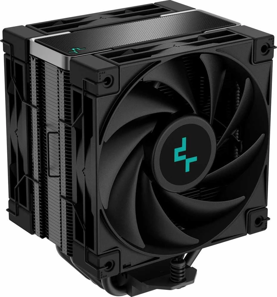 Deepcool AK400 Zero Dark Plus dviejų ventiliatorių aušintuvas