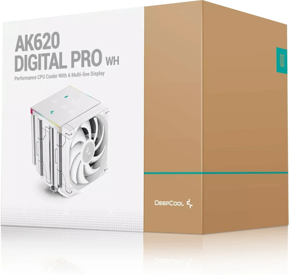 „Deepcool“ procesoriaus oro aušintuvas | AK620 DIGITAL PRO | Intel, AMD