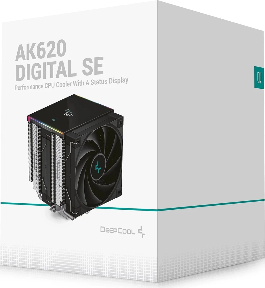 „DeepCool AK620 DIGITAL SE“ aušinimas