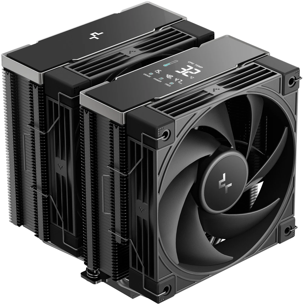 „Deepcool“ procesoriaus oro aušintuvas | AK620 G2 DIGITAL NYX | Juodas | Intel, AMD