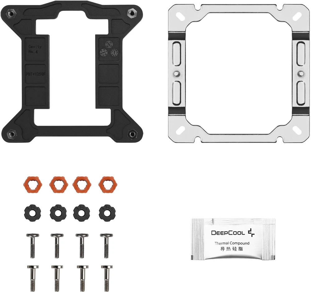 DeepCool AG600 ARGB Processor Oro vėsintuvas 12 cm Juodas 1 pc(s)