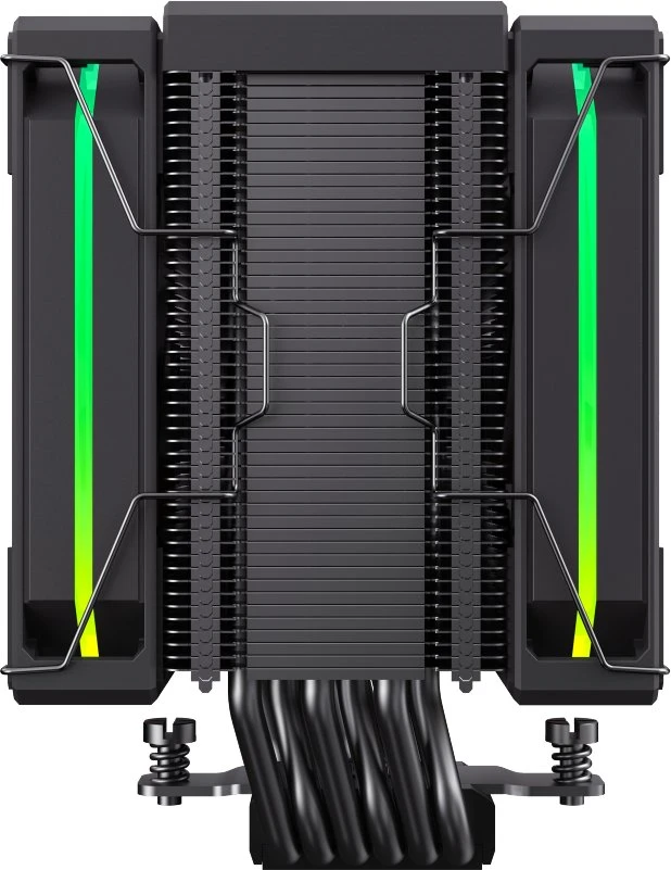 Gamemax CPU Air Cooler | SIGMA 620 LCD BK | Juodas