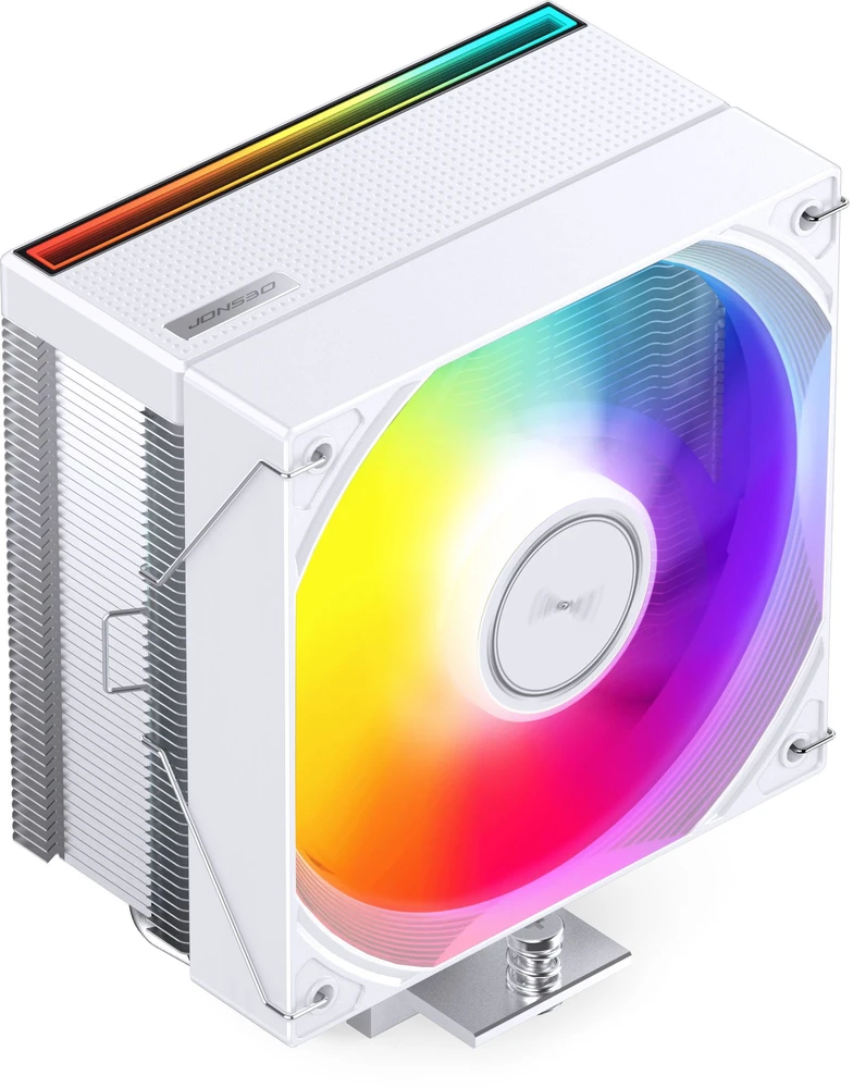 Jonsbo CB40 CPU Cooler, PWM, RGB – baltas