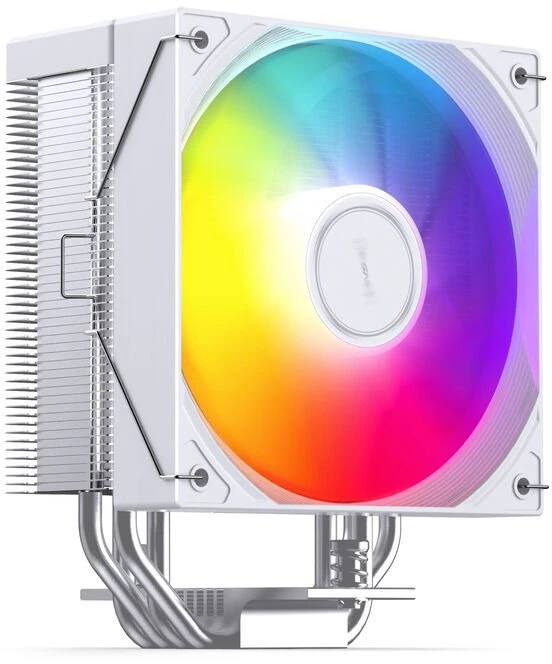 Jonsbo CB40 CPU Cooler, PWM, RGB – baltas