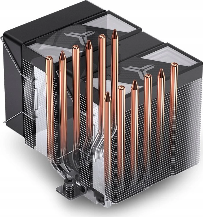 Jonsbo CR-1400 DV2 procesoriaus aušintuvas ARGB – 2 x 92mm, juodos spalvos