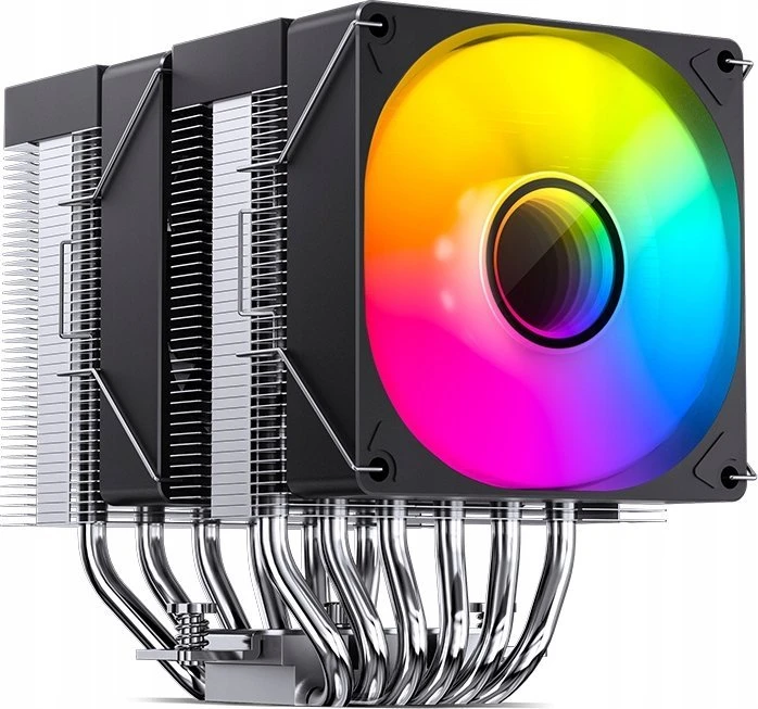 Jonsbo CR-1400 DV2 procesoriaus aušintuvas ARGB – 2 x 92mm, juodos spalvos