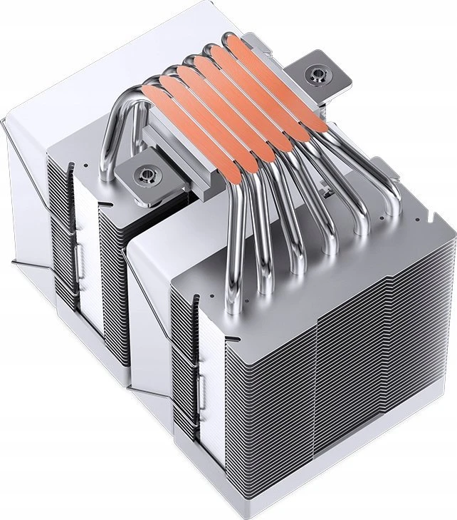 Jonsbo CR-1400 DV2 CPU Kühler – 2 x 92mm, baltos spalvos