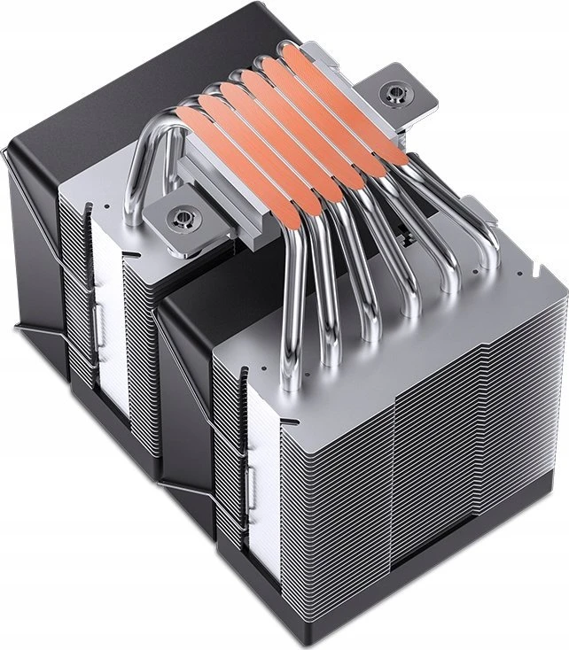 Jonsbo CR-1400 DV2 procesoriaus aušintuvas ARGB – 2 x 92mm, juodos spalvos