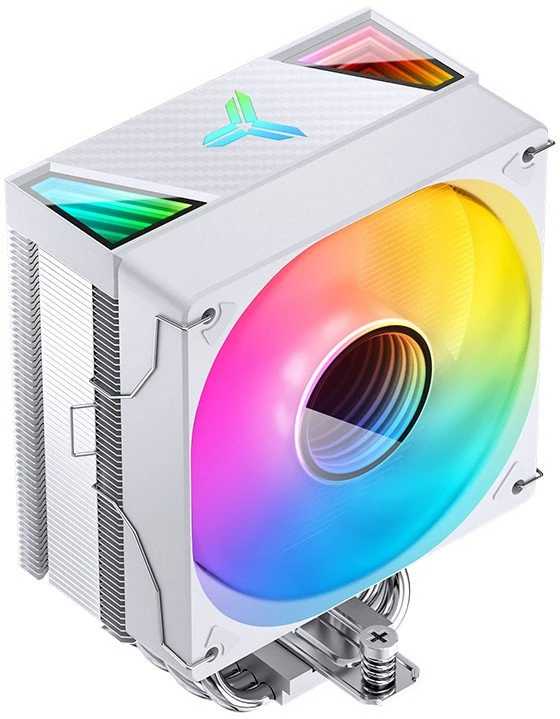 Jonsbo CR-1000 V2 PRO RGB procesoriaus aušintuvas, 120mm – baltos spalvos