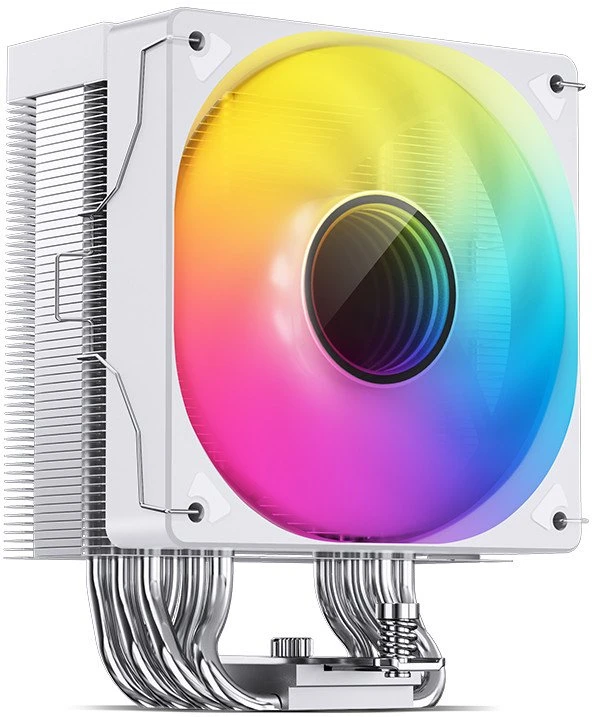 Jonsbo CR-1000 V2 PRO RGB procesoriaus aušintuvas, 120mm – baltos spalvos