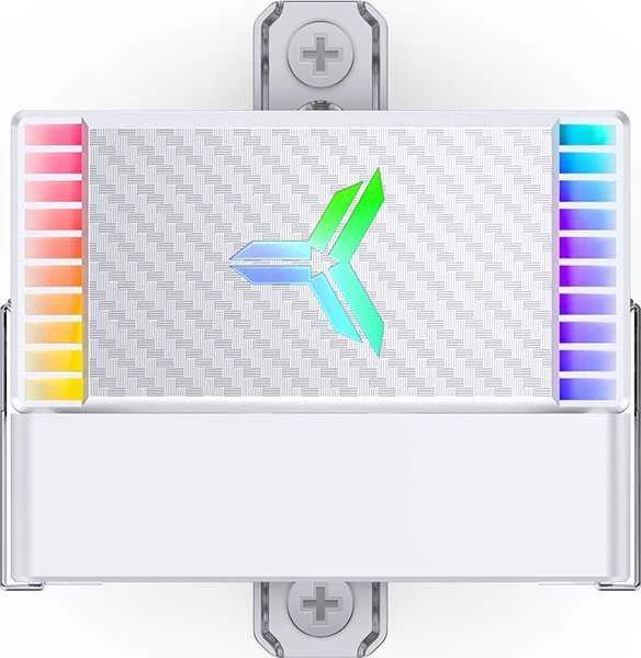 Jonsbo CR-1400 EVO ARGB procesoriaus aušintuvas – 92mm, baltos spalvos