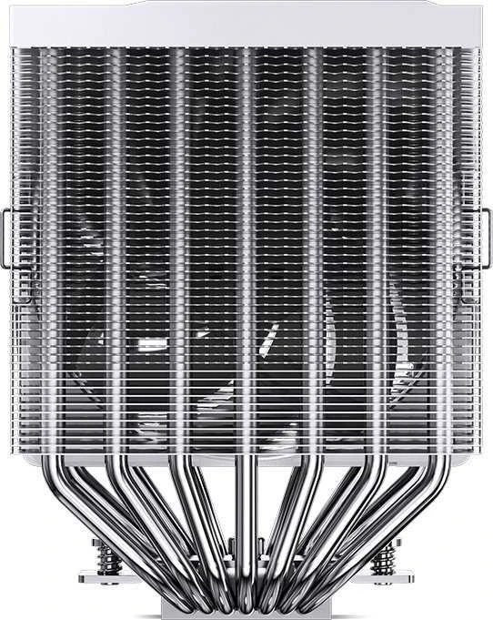 Jonsbo CR-3000 Dual Tower procesoriaus aušintuvas, ARGB – 2 x 120mm, baltos spalvos