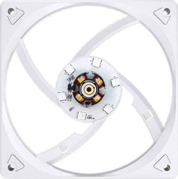 Jonsbo CR-3000 Dual Tower procesoriaus aušintuvas, ARGB – 2 x 120mm, baltos spalvos