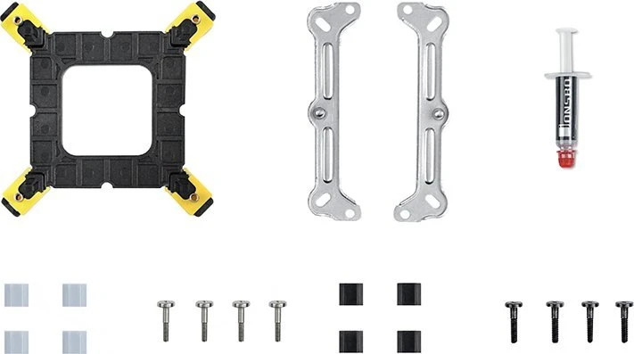 Jonsbo HP600 žemo profilio procesoriaus aušintuvas – 120 mm, juodas