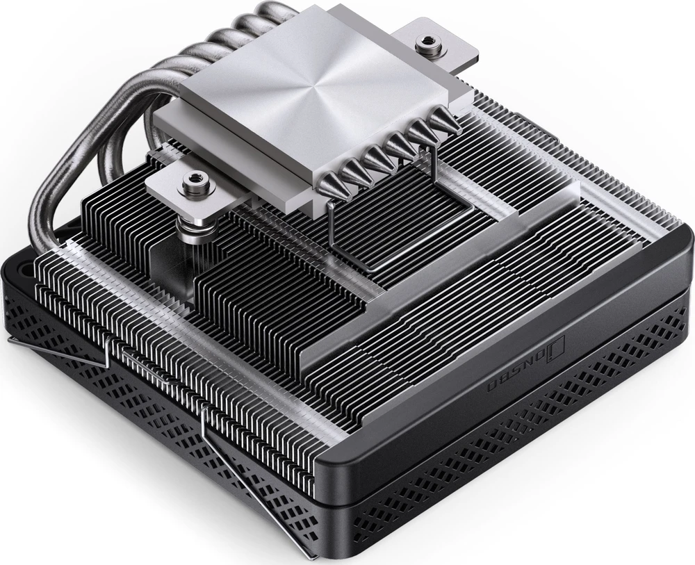 Jonsbo HP600 žemo profilio procesoriaus aušintuvas – 120 mm, juodas