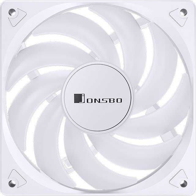 Jonsbo CR-1000 EVO ARGB procesoriaus aušintuvas, 120mm – baltos spalvos