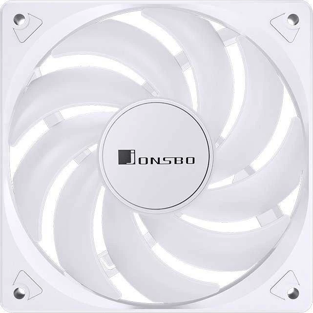 Jonsbo CR-1000 EVO RGB procesoriaus aušintuvas, 120mm – baltos spalvos