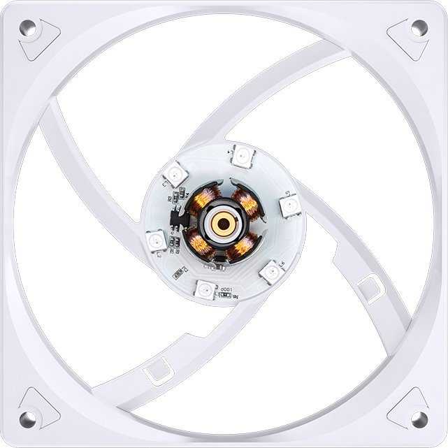 Jonsbo CR-1000 EVO ARGB procesoriaus aušintuvas, 120mm – baltos spalvos
