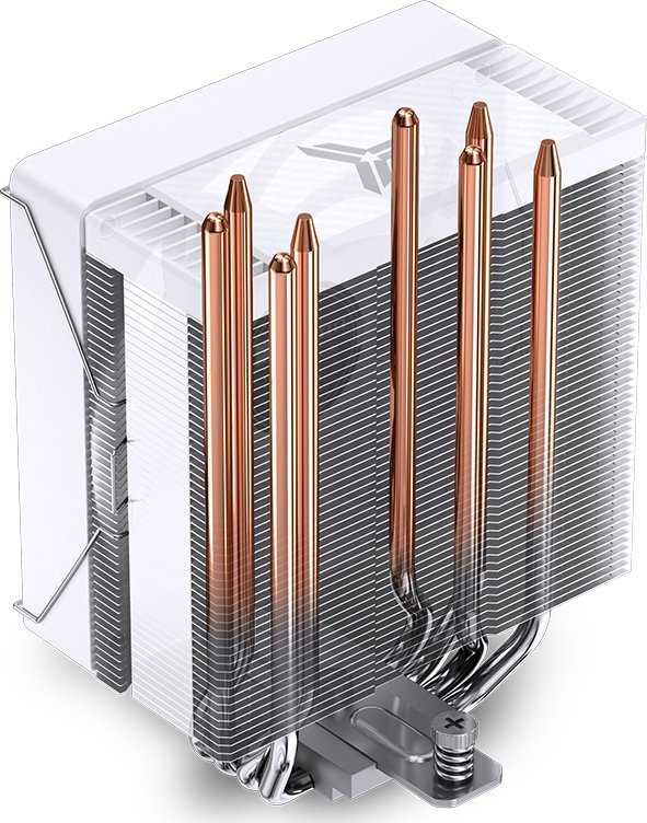Jonsbo CR-1000 EVO ARGB procesoriaus aušintuvas, 120mm – baltos spalvos