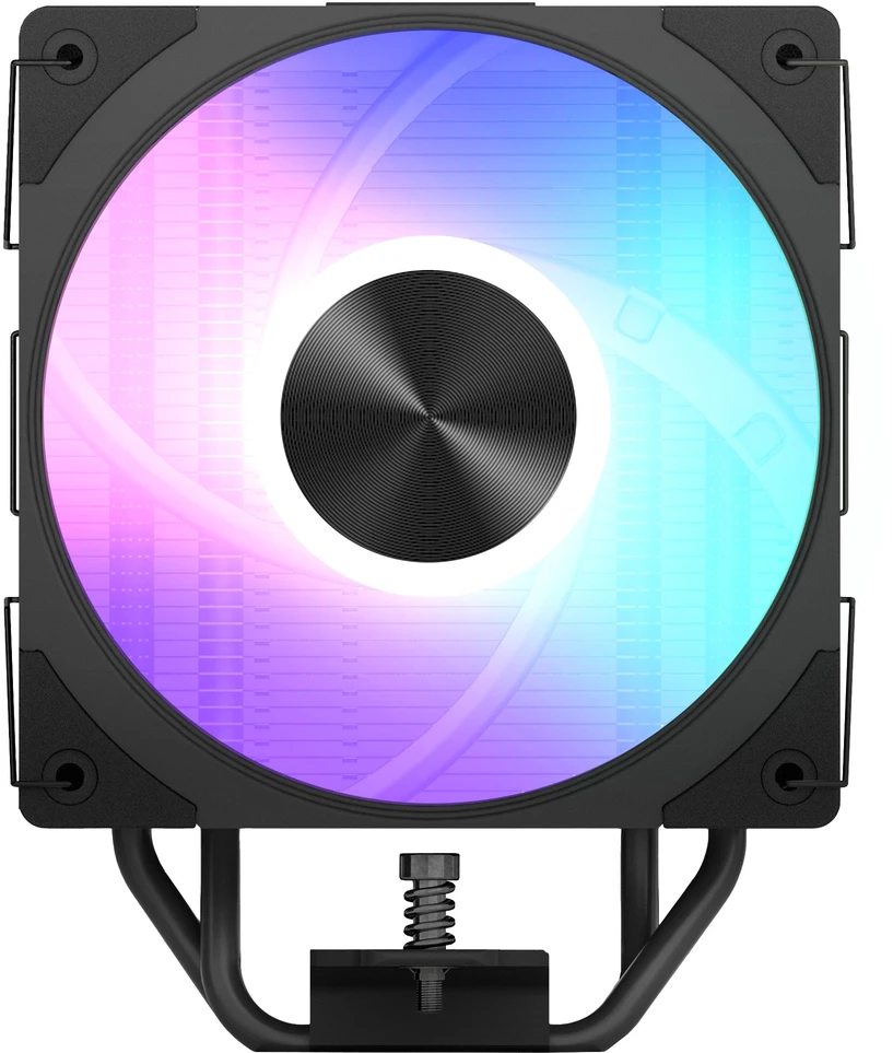 MODECOM Volcano 0C T101 ARGB Processor Oro vėsintuvas 12 cm Juodas