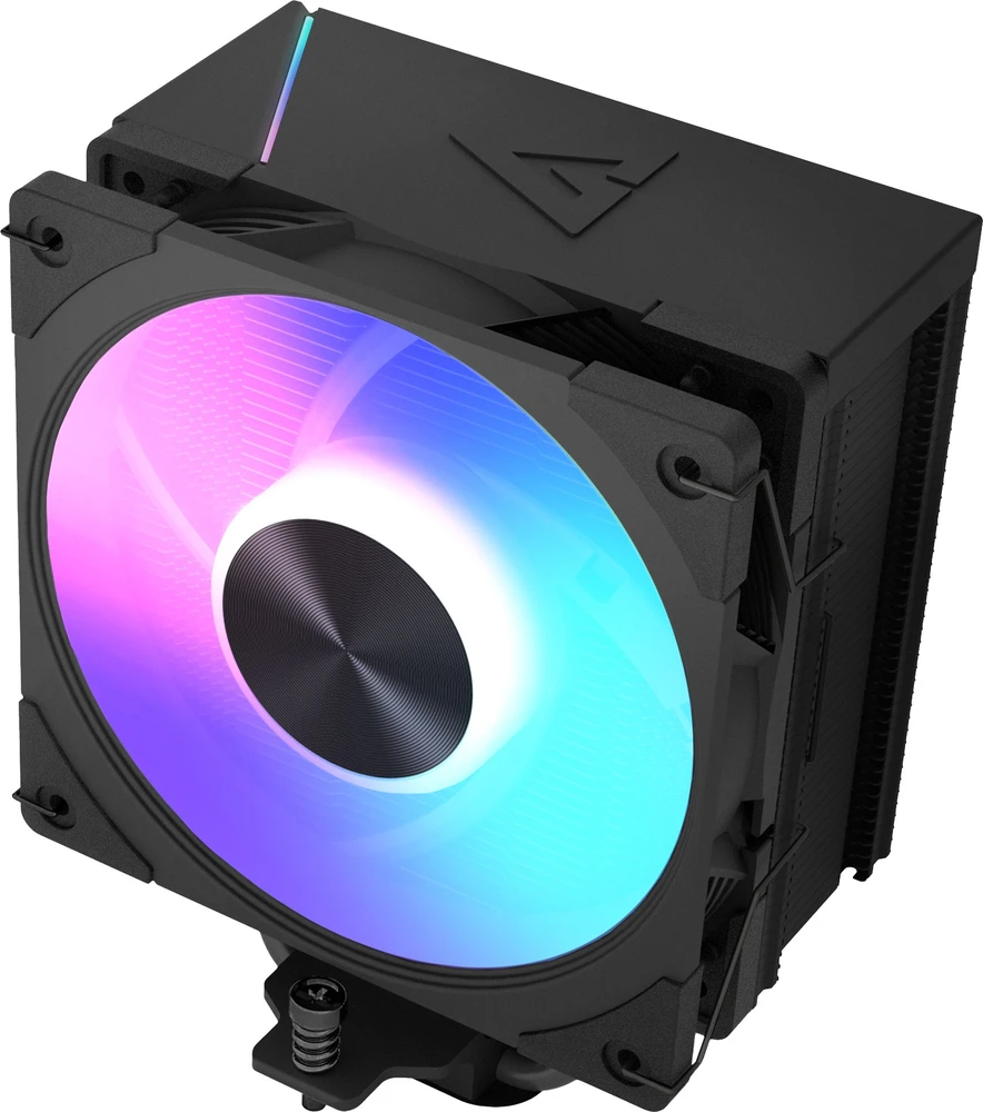MODECOM Volcano 0C T101 ARGB Processor Oro vėsintuvas 12 cm Juodas
