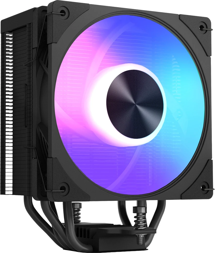 MODECOM Volcano 0C T102 LCD ARGB Processor Oro vėsintuvas 12 cm Juodas
