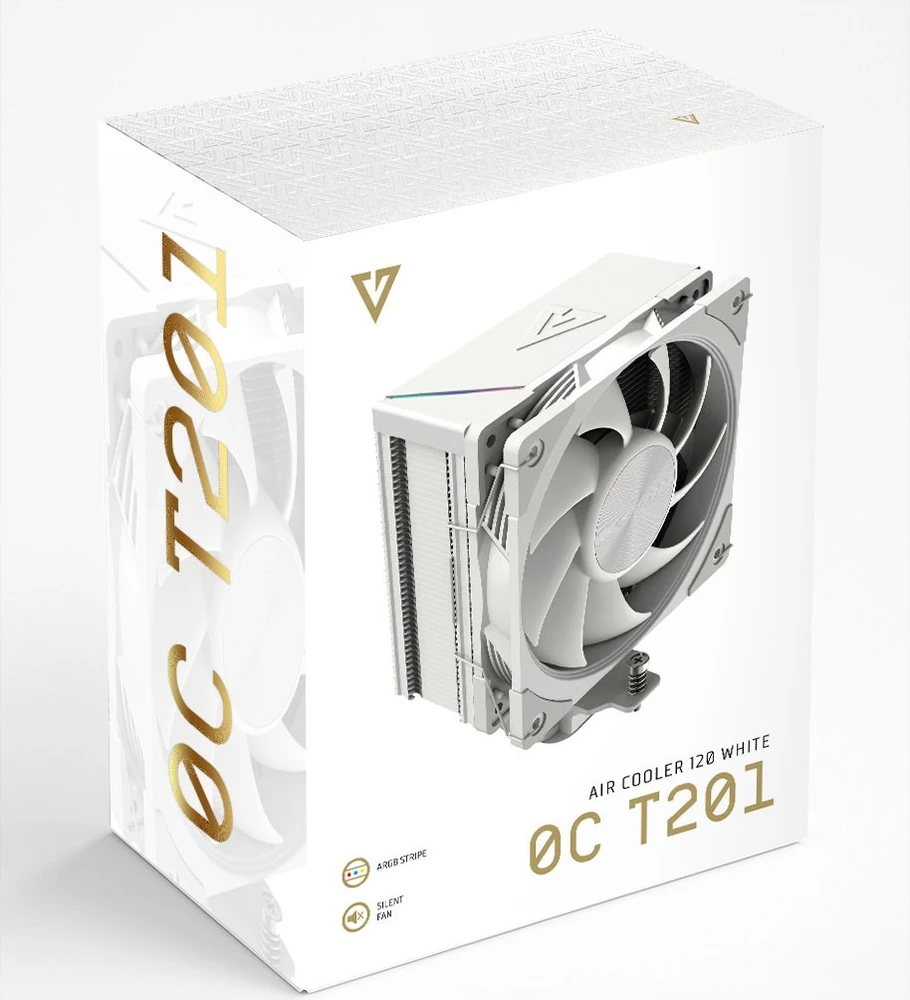 Modecom Volcano 0C T201 120 ARGB balta